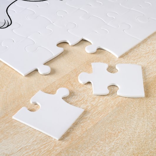 Cat as Hair stylist with Scissors Legpuzzel (Zijkant)