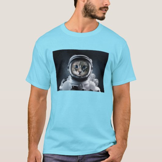 Cat Astronaut Chloe T-shirt (Voorkant)