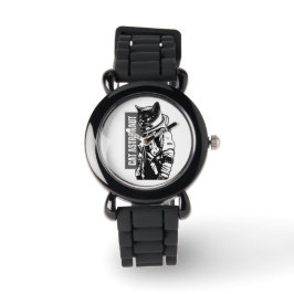 Cat Astronaut  Horloge