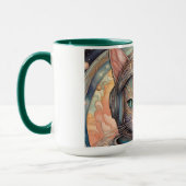 Cat Astronaut ingewikkeld gedetailleerde anime kun Mok (Links)