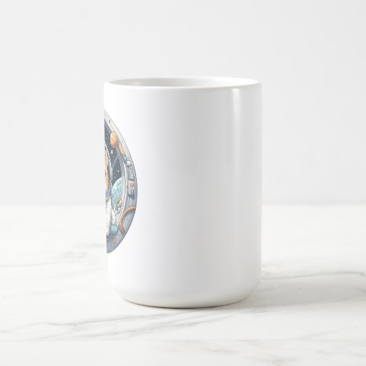 Cat Astronaut Koffiemok (Center)