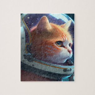 Cat Astronaut Legpuzzel