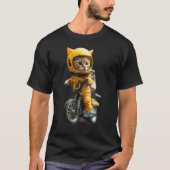 Cat astronaut pet t-shirt (Voorkant)