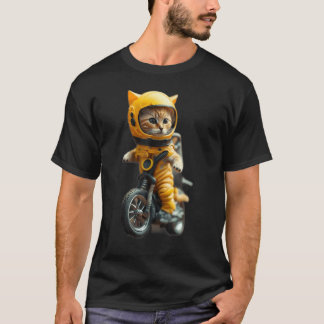 Cat astronaut pet t-shirt