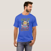 Cat Astronaut Space Cat Odyssey vrienden T-shirt (Voorkant volledig)