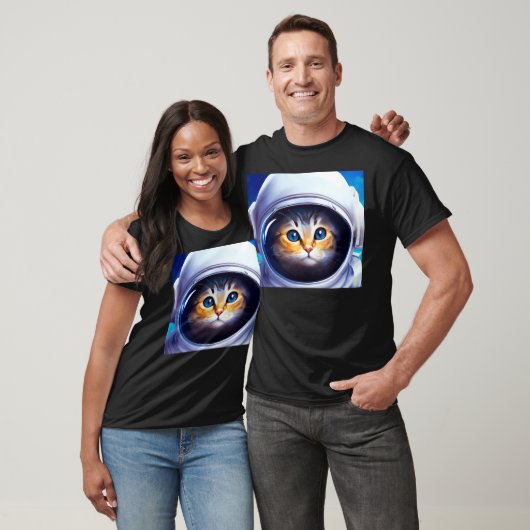 Cat Astronaut T-shirt (Unisex)