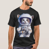 Cat Astronaut T-shirt (Voorkant)