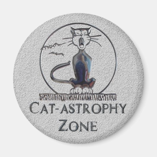 Cat-astrophy Zone Magneet (Voorkant)
