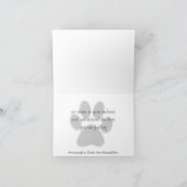 Cat at at Peace Veterinary Sympathcard Kaart (Binnen)