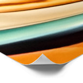 Cat at the Diner Bestel een Cheeseburger Poster (Hoek)