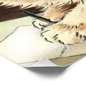 Cat at work with glasses by Louis Wain Foto Afdruk (Hoek)