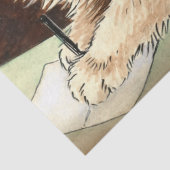 Cat at work with glasses by Louis Wain Tissuepapier (Detail)