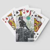 cat attack money boom! pokerkaarten (Achterkant)