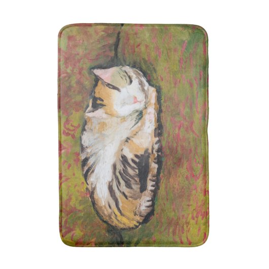 Cat, August Macke Bath Mat (Voorkant Verticaal)