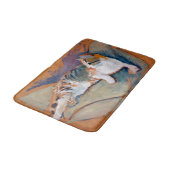 Cat, August Macke Bath Mat (Gekanteld)