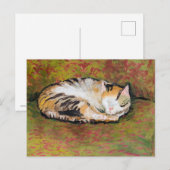 Cat, August Macke Briefkaart (Voorkant / Achterkant)