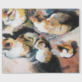 Cat, August Macke Cadeaupapier (Vlak)