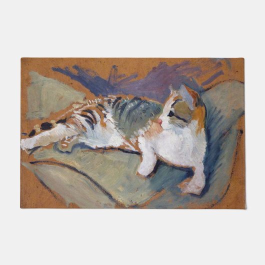 Cat, August Macke Doormat Deurmat (Voorkant)