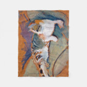 Cat, August Macke Fleece Blanket Deken (Voorkant)