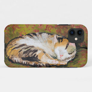 Cat, August Macke Hoesje-Mate iPhone Case