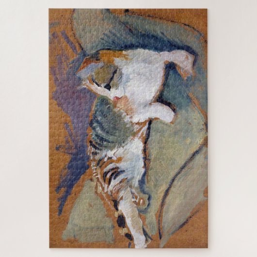 Cat, August Macke Jigzaag Puzzle Legpuzzel (Verticaal)