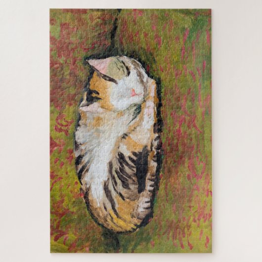 Cat, August Macke Jigzaag Puzzle Legpuzzel (Verticaal)