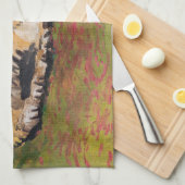 Cat, August Macke Kitchen Towel Theedoek (Quarter Fold)