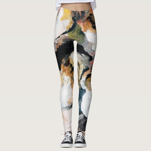 Cat, August Macke Leggings (Voorkant)