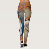 Cat, August Macke Leggings (Achterkant)