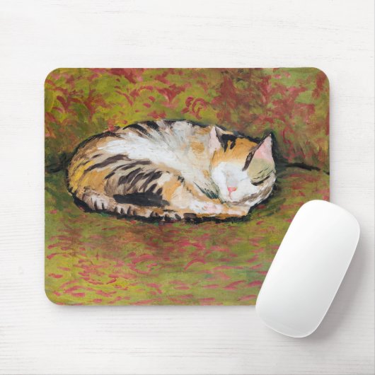 Cat, August Macke Muismat (Met muis)
