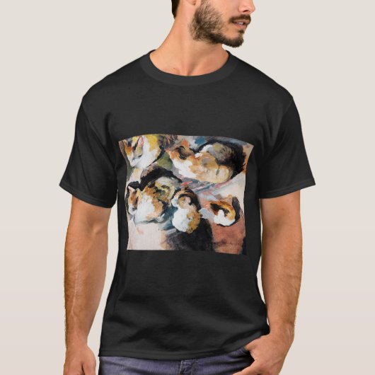 Cat, August Macke T-shirt (Voorkant)