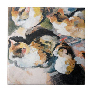 Cat, August Macke Tegeltje