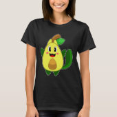 Cat Avocado T-shirt (Voorkant)