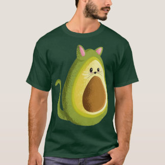 Cat avocado t-shirt