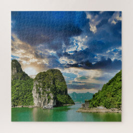 Cat Ba Vietnam Schilderachtig zeegezicht Legpuzzel