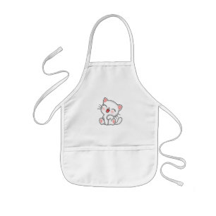 Cat Baby Bib Kinder Schort