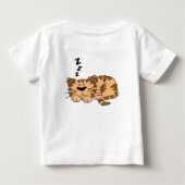 Cat Baby t-shirt (Achterkant)