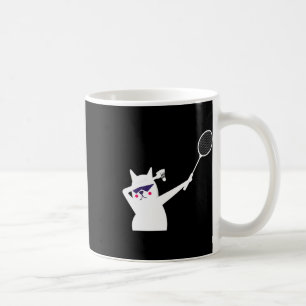 Cat Badminton Shuttle Voor Mannen Vrouwen Kinder Koffiemok