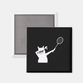 Cat Badminton Shuttle Voor Mannen Vrouwen Kinder Magneet (Voorkant / Achterkant)