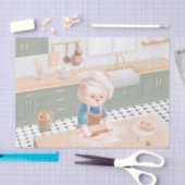 Cat Baker Baby - Gezellige ochtendkneden Tissuepapier (Craft)