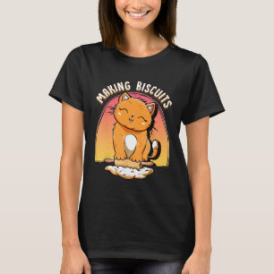 Cat Baking Biscuits Cat Pastry Chef Shirt