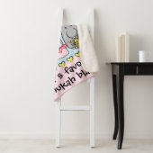 Cat Ballerina Sherpa Blanket/Medium Sherpa Deken (In situ)