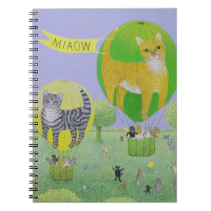 Cat Balloon Notitieboek