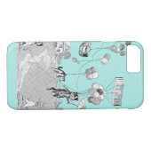 Cat Balloon Trip, Louis Wain Case-Mate iPhone Case (Achterkant (Horizontaal))