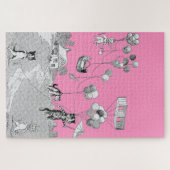 Cat Balloon Trip, Louis Wain Legpuzzel (Horizontaal)