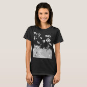 Cat Balloon Trip, Louis Wain T-shirt (Voorkant volledig)