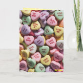 Cat Balloon Valentine's Day Card Feestdagen Kaart (Achterkant)