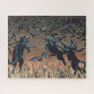 Cat Batting Puzzle Legpuzzel