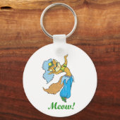 Cat Belly Dancer Sleutelhanger (Voorkant)