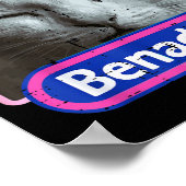 Cat Benadryl Meme Funny Viral Dank Humor Women Men Poster (Hoek)